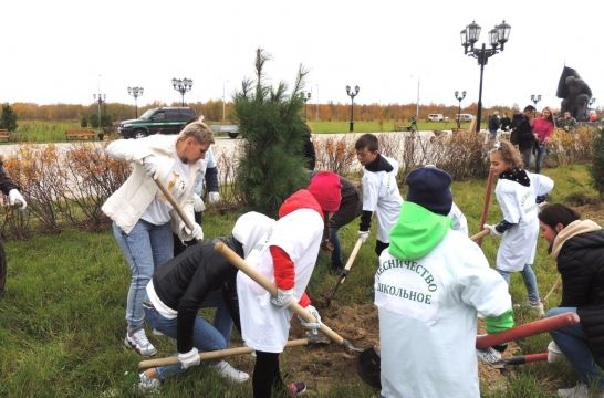 В ЯНАО в рамках акции «Сад памяти» высадят как минимум 3 тысяч деревьев